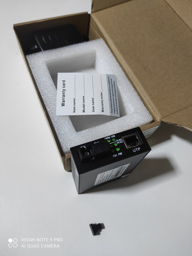 Fiber Média Conversor Modelo Hl2111s20a Bara 1000 Gig