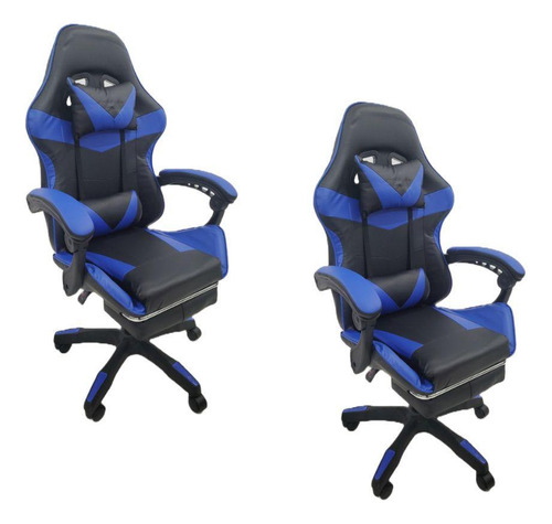 Cadeira Gamer Stillus Ergonômica - Metal E Couro Sintético