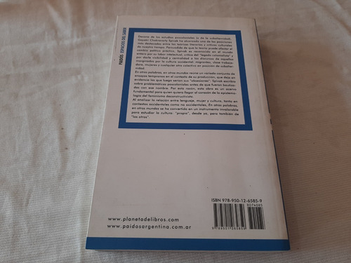 Imagen 3 de 8 de En Otras Palabras En Otros Mundos Gayatri Chakravorty Spivak