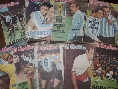 El Grafico - Año 1966 - Completo - Lote De 52 Revistas