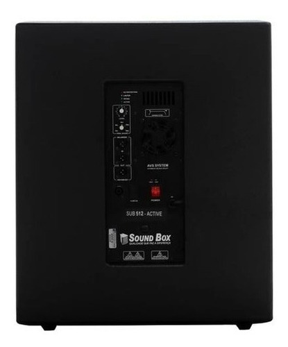 Subwoofer Ativo Sub 512 Soundbox 500w Rms