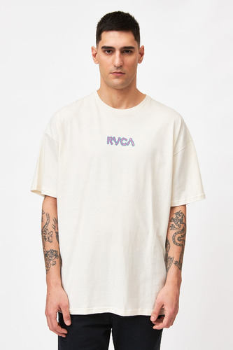 Remera Hombre Rvca Static Over