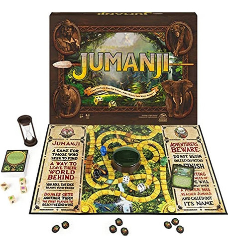 Jumanji The Game, Del Clásico Juego De Mesa De Aventuras Par