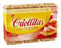 Comprar Pack X 12 Unid Galletitas  Mas 507 Gr Criollitas Galletitas
