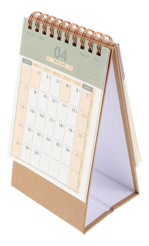 Mini Calendario De Escritorio Office Desk Decor 2024, Tamaño