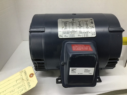 Century To120 Pj2aa43a01c 5hp 230/460v 1800 Rpm 4p 3ph 1 Ddb