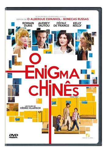 Dvd O Enigma Chinês - Cédric Klapisch - Lacrado