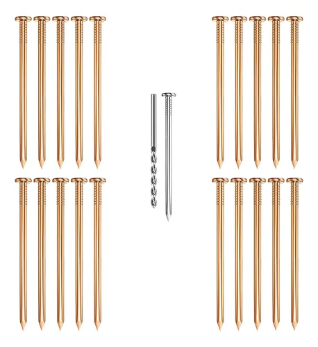 comprar Clavos De Cobre , Clavos Para Techos De Pizarra, 22 Piezas