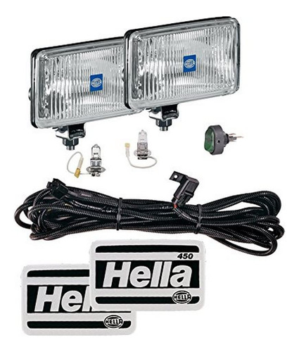 Hella 005860631 450 Kit De Lampara De Conduccion (pente Tran