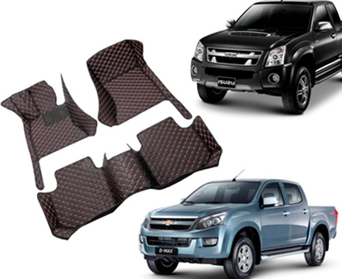 Cubre Piso Chevrolet/isuzu Dmax 13-18 Impermeable 3 Piezas