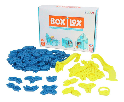 Atwood Toys Box Lox - Kit De Construcción De Cartón Creativo