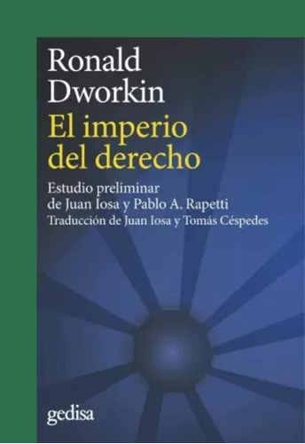 Libro El Imperio Del Derecho