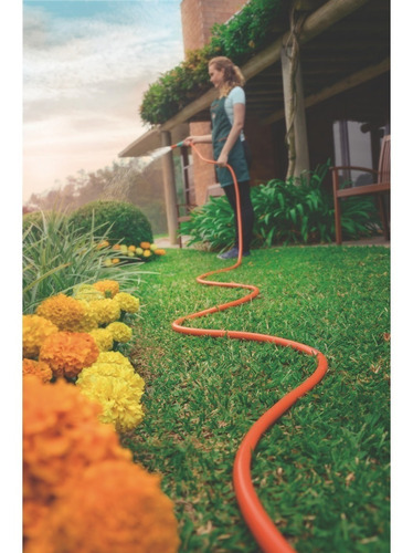 Set Manguera Jardin Super Flex 15 M + Accesorios Tramontina