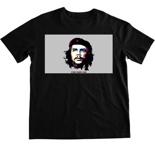 Polera Hombre Algodon Premium Che Guevara Revolucion 21