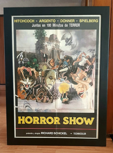 Rarisimo Poster The Horror Show De Richard Schickel