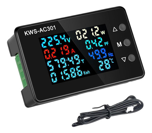 Z 50-300v Voltaje Probador Medidor Amperaje Ac Corriente