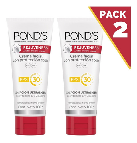 Ponds Rejuveness Pack X 2. Sun 