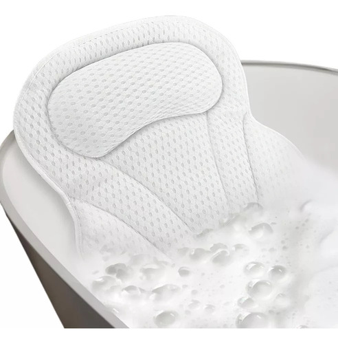 Almohada De Spa Antideslizante Con Ventosas