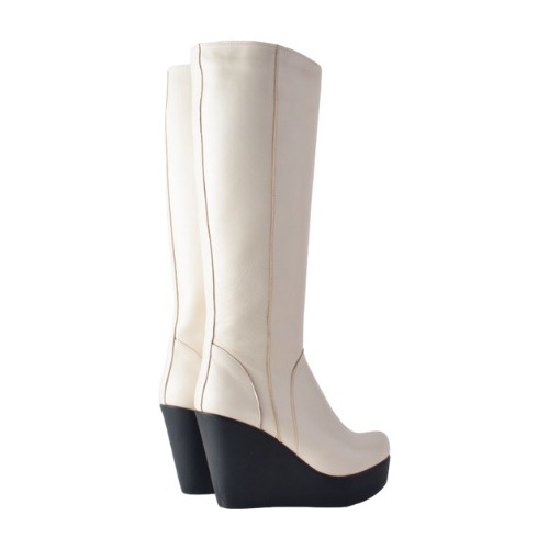 Imagen 3 de 10 de Botas De Montar Mujer De Cuero Bucaneras Siberia - Ferraro -