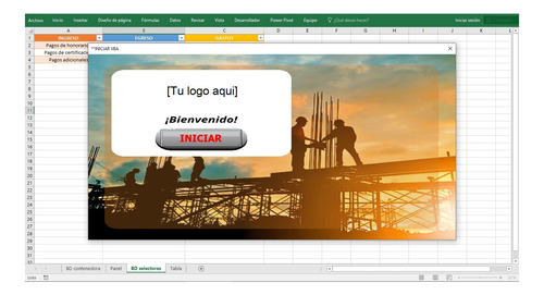 Sistema Excel Para Gestión De Constructoras