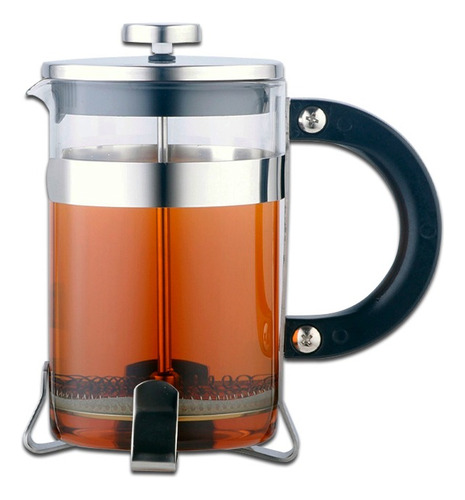 Imagen 3 de 9 de Cafetera Embolo Metal 800ml Pettish Online