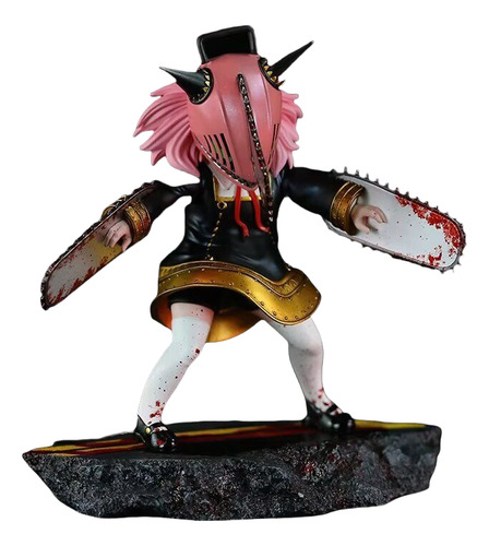 Figura De Acción Anime Spy × Family Anya Forger Cos Chainsaw