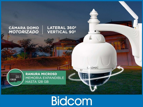 Imagen 4 de 8 de Cámara Ip Exterior Domo Motorizado P2p Wifi Infrarroja Hd