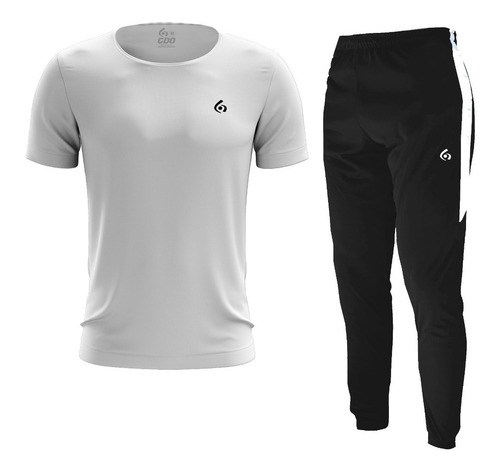 Imagen 1 de 3 de Conjunto Remera Y Jogging Pantalón Take It Easy Hombre Gdo
