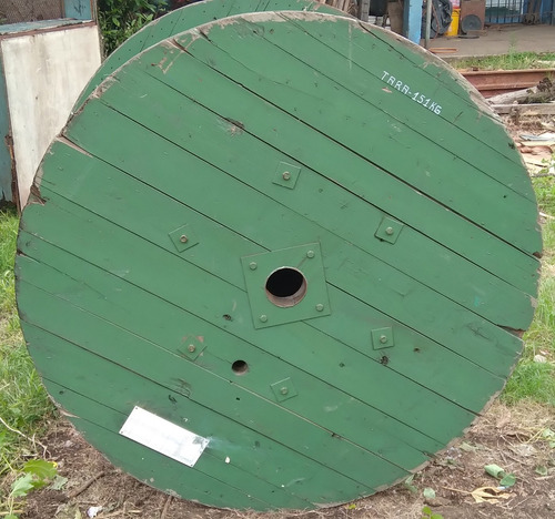 Bobina Carrete Mesa Madera Diametro 160 (Usado)