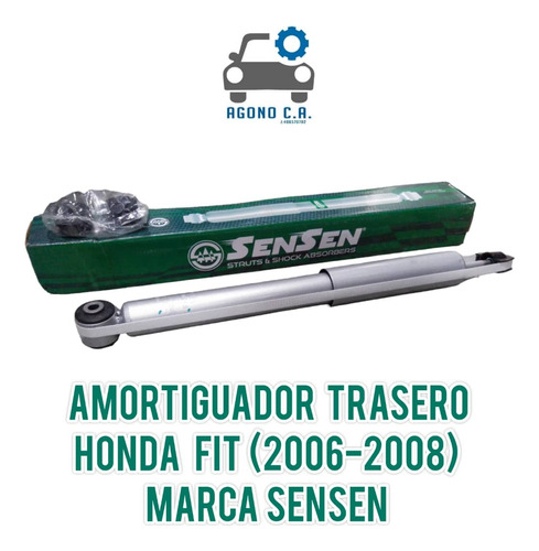 Amortiguador Trasero Honda Fit Año 2006-2008