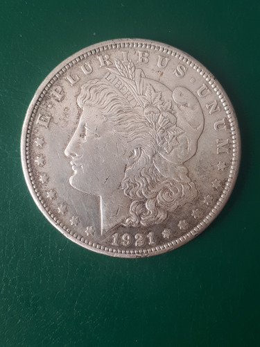 Eeuu 1921 Ceca S 1 Dolar Morgan Plata (Usado)