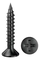 Comprar Tornillo Autoperforante T2 Punta Aguja 6x1 (3,5 x 25mm) Cabeza Trompeta Drywall Paso Fino Para Fijar Placas de Durlock Skyhard Bolsa Por 100 Unidades