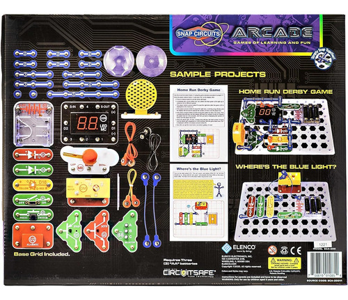 Snap Circuits Arcade, Kit De Exploração Eletrônica, Stem...