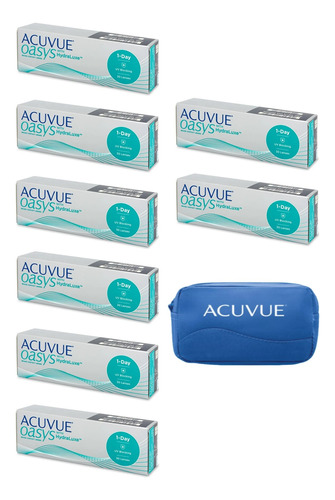 Lente De Contato 1 Day Acuvue Oasys Combo 8 Caixas (6 + 2)