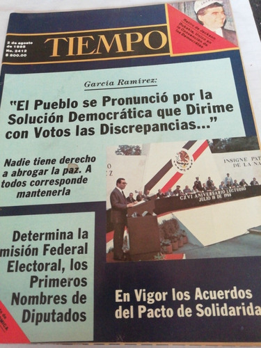 Revista Tiempo En Vigor Los Acuerdos Del Pacto Solidaridad