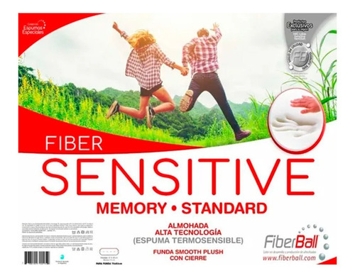 Almohada Fiberball Sensitive Memory Standard