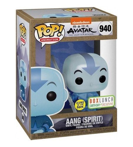 Funko Pop! Avatar - Aang Spirit (gitd) Boxlunch Exclusive