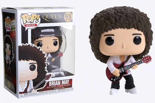 Figura Pop Reina - Brian May Con Protector De Caja