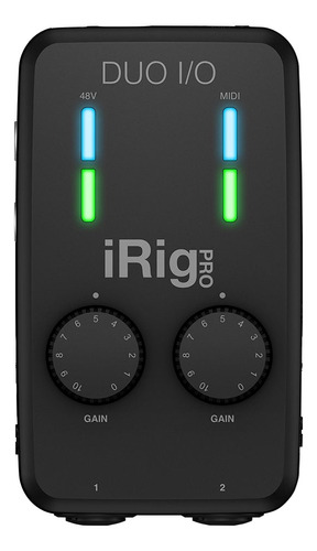 Imagen 1 de 3 de Interfaz de audio IK Multimedia iRig Pro Duo I/O 100V/240V negra