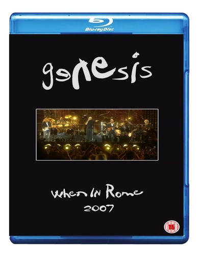 Blu-ray Genesis Live When In Rome 2007