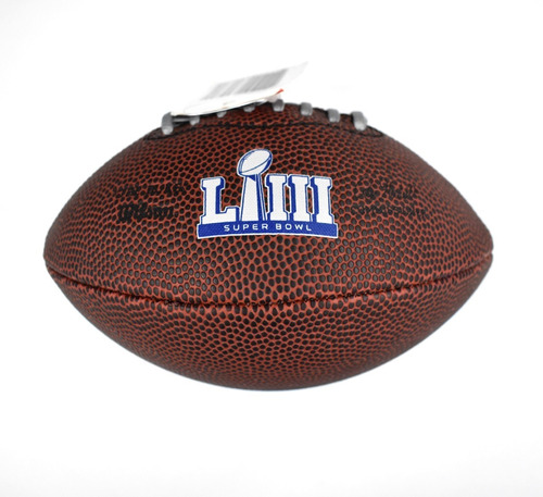 Mini Balon De Futbol Americano Wilson Super Bowl 53