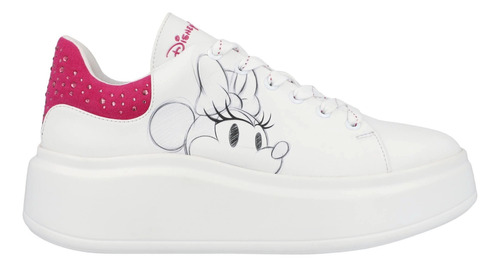 Tenis Para Mujer 100 Años W Capsule Blanco Rosa Cwwink