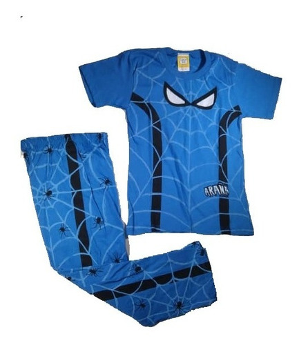 Pijamas Spiderman De Mono Cisco Kids