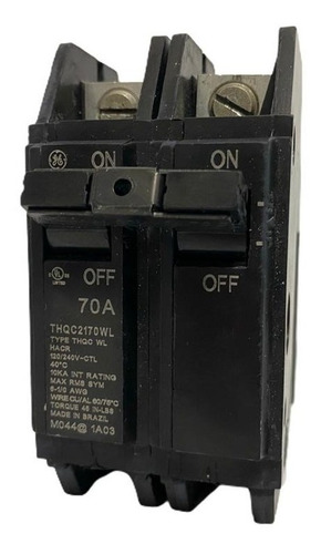 Caja De 3 Breaker Thqc 2x70 General Electric Tienda Fisica