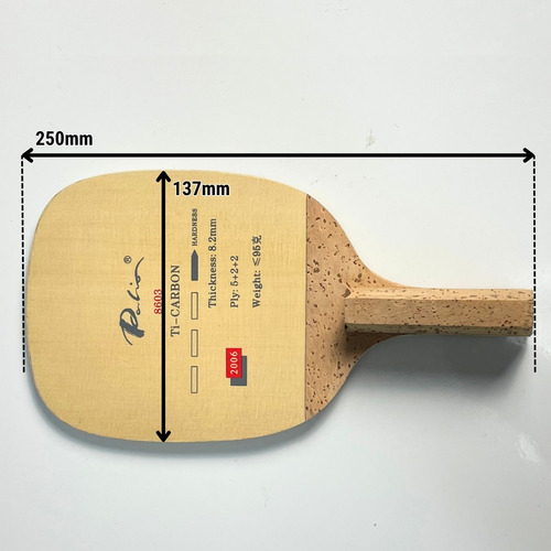 Raquete Caneta Palio Ti Carbon + Rxton 5 Vermelha Tênis Mesa Vermelha Jp (japonês)
