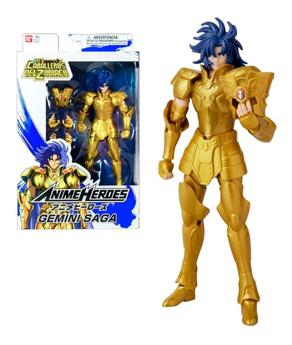 Caballeros Del Zodiaco Anime Heroes Figura Articulada Bandai