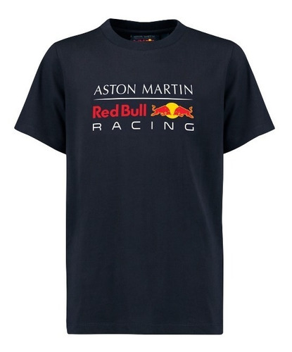 Playera (t Shirt) Niño Con Logo Equipo Red Bull Racing 