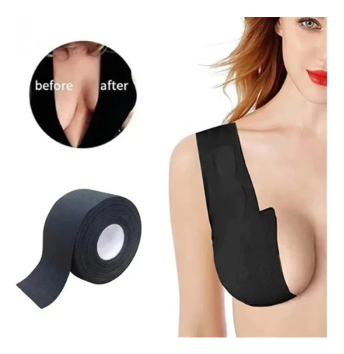 Cinta Boob Tape 5mts Corpiño Adhesivo Levantar Busto