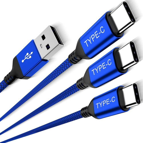 Cable De Carga C Usb Tipo 3 Pack 1 5 3 3 6 6 Pies Cable...
