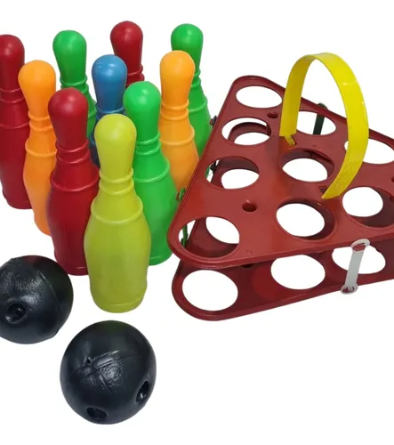 Juego Didáctico Bolos Plástico Setx10